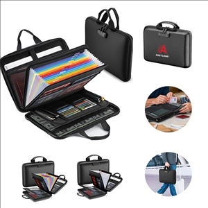Fireproof File Organizer with Lock